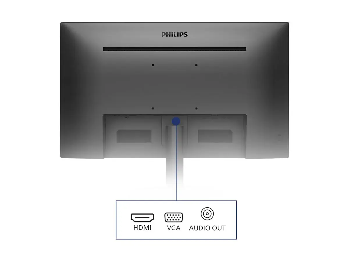 Monitorius Philips V Line 221V8A/00, 54.6 cm (21.5"), 1920 x 1080 pixels, Full HD, LED, 4 ms, Black