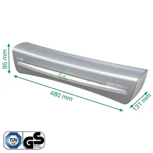 "Leitz iLAM Laminatorius Home Office A3, 32 cm, karštas laminatorius, 3 min, 310 mm/min, 0,4 mm, A3