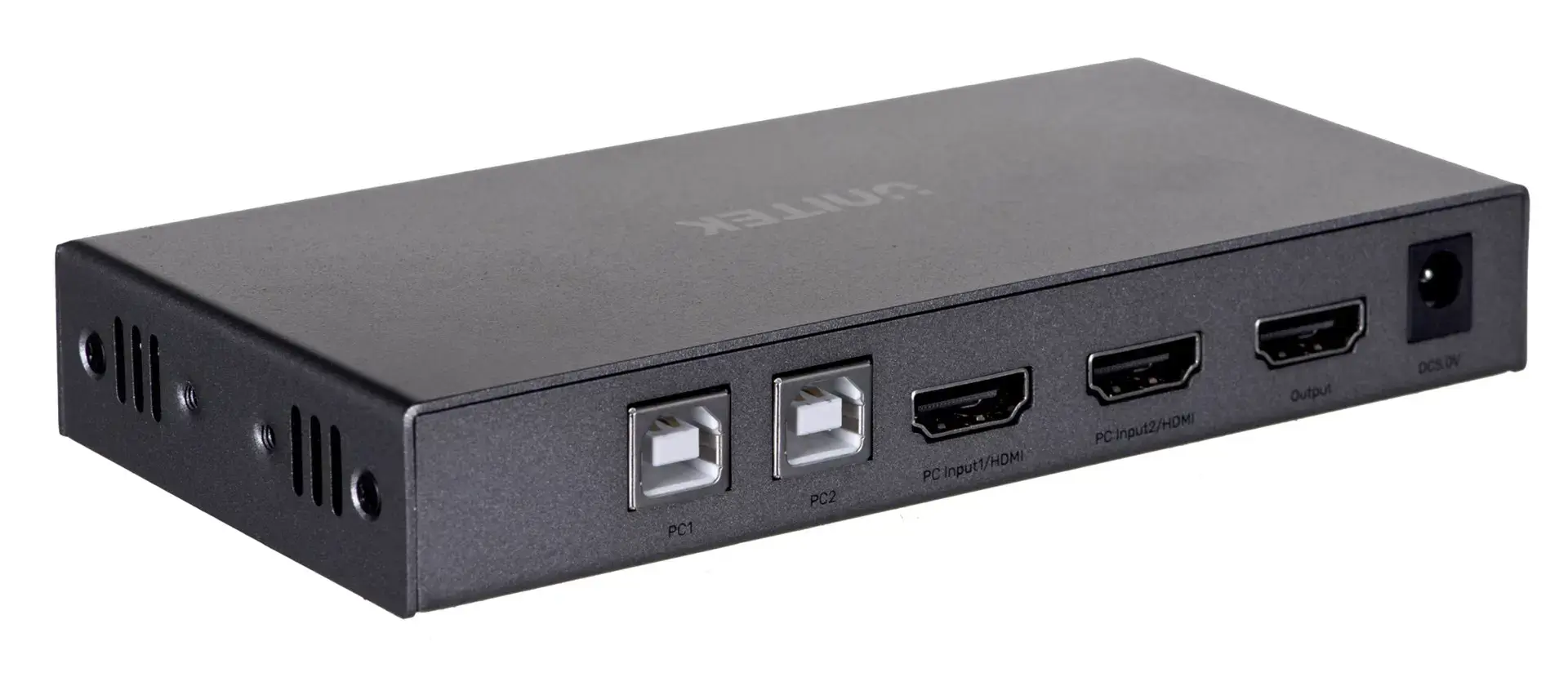 UNITEK KVM JUNGIKLIS 4K HDMI 2.0, 2 ĮĖJIMAI, 1 IŠĖJIMAS + USB