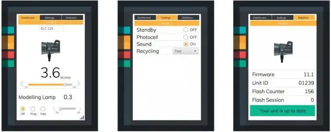 "Elinchrom Studio" programinė įranga ir tiltas