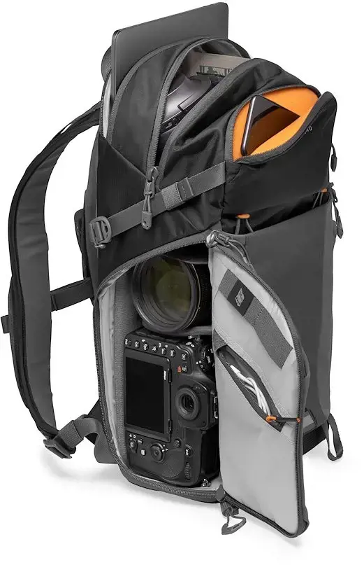 Lowepro kuprinė Photo Active BP 200 AW, juoda/pilka
