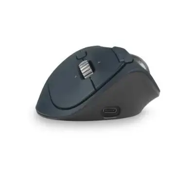 "Kensington Pro Fit Ergo TB550 Trackball", dešinės rankos, Trackball, RF belaidis + "Bluetooth", 1600 DPI, juodas, pilkas