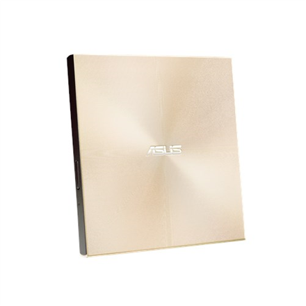 ASUS ZenDrive U9M, auksinis, dėklas, horizontalus, nešiojamasis kompiuteris, DVD±RW, USB 2.0