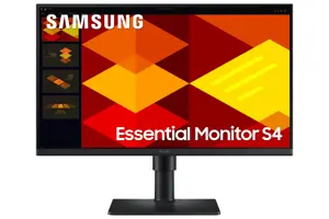 Samsung Essential S4 | S27D402GAU | 27 in | IPS | Full HD (1080p) 1920 x 1080 at 100 Hz | 250 cd/m² | 2xHDMI, DisplayPort | Height, pivot (rotation), swivel, tilt | None