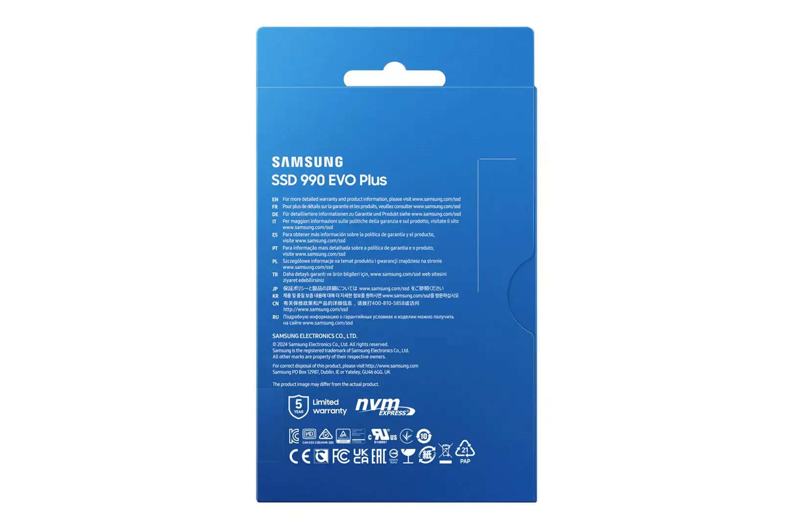 SSD diskas Samsung 990 EVO Plus 1024 GB, M.2, PCI Express 4.0