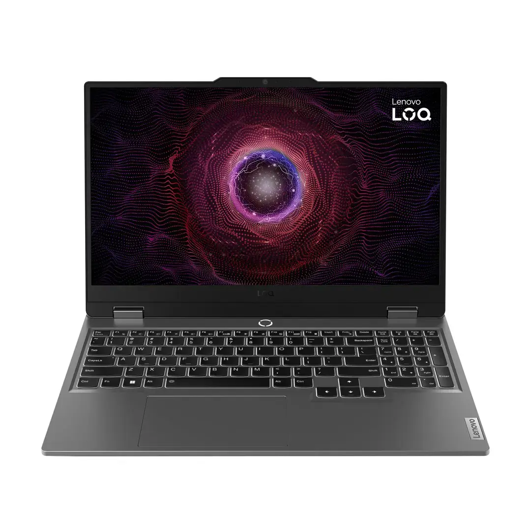 Lenovo LOQ 15ARP9 AMD Ryzen™ 5 7235HS Laptop 39.6 cm (15.6") Full HD 16 GB DDR5-SDRAM 512 GB SSD NVIDIA GeForce RTX 4050 Wi-Fi 6 (802.11ax) NoOS Grey