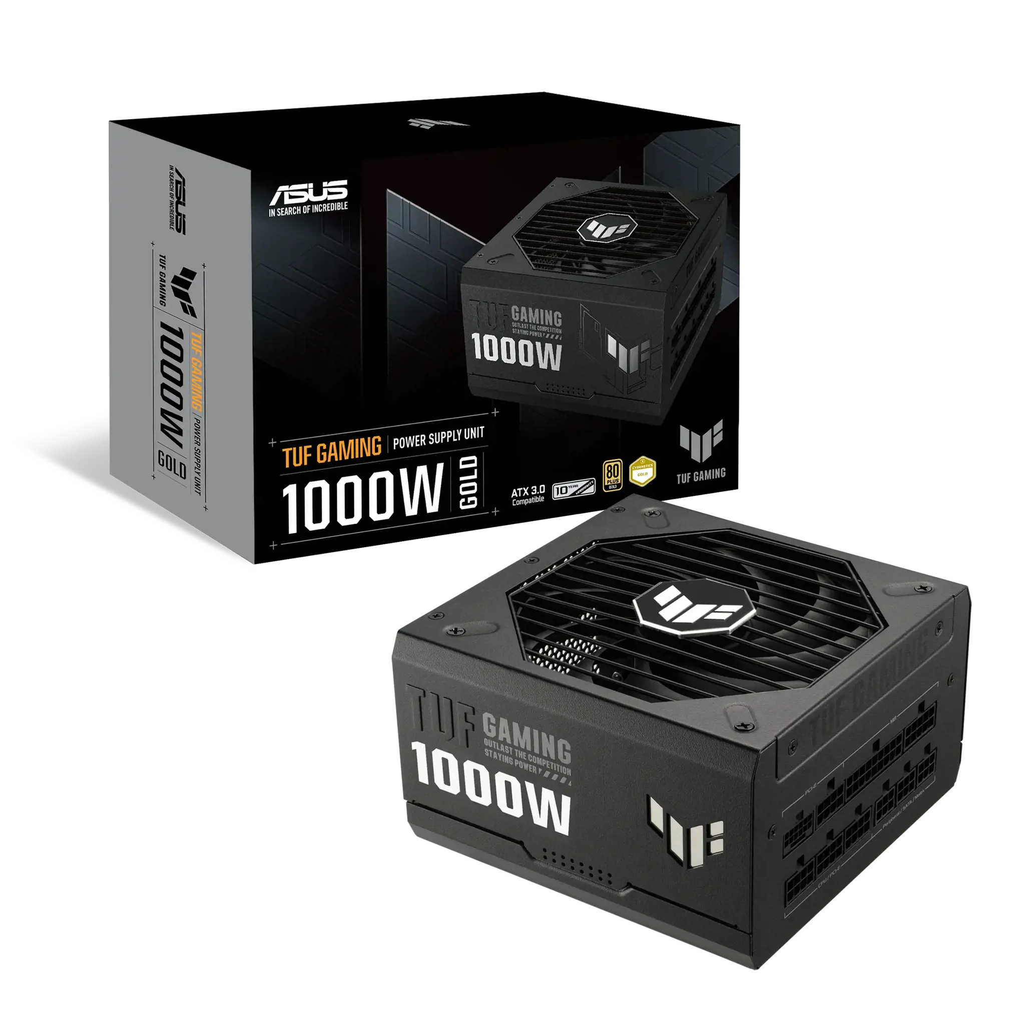 Maitinimo blokas ASUS TUF Gaming 1000W Gold, 1000 W, 80 PLUS Gold