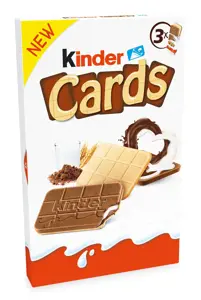 KINDER Cards sausainiai, 76,8 g