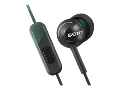 "Sony" MDR-EX110AP, laidinis, 5-24000 Hz, skambučiai/muzika, 3 g, ausinės, juodos spalvos