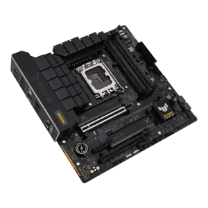ASUS TUF GAMING B760M-PLUS D4, "Intel", LGA 1700, "Intel® Celeron®", "Intel® Core™ i3", "Intel® Core™ i5", "Intel® Core™ i7", "Intel® Core™ i9",..., LGA 1700, DDR4-SDRAM, 128 GB