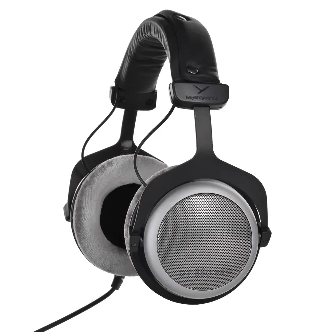 Beyerdynamic DT 880 PRO laidinės ausinės su ausinėmis ir juosta muzikai Juoda, sidabrinė