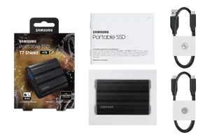 "Samsung" MU-PE4T0S, 4000 GB, C tipo USB, 3.2 Gen 2 (3.1 Gen 2), 1050 MB/s, apsauga nuo slaptažodžio, juoda