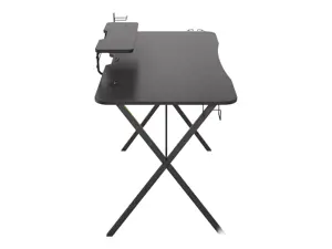 Žaidimų stalas Natec Genesis Holm 300 RGB, Juoda