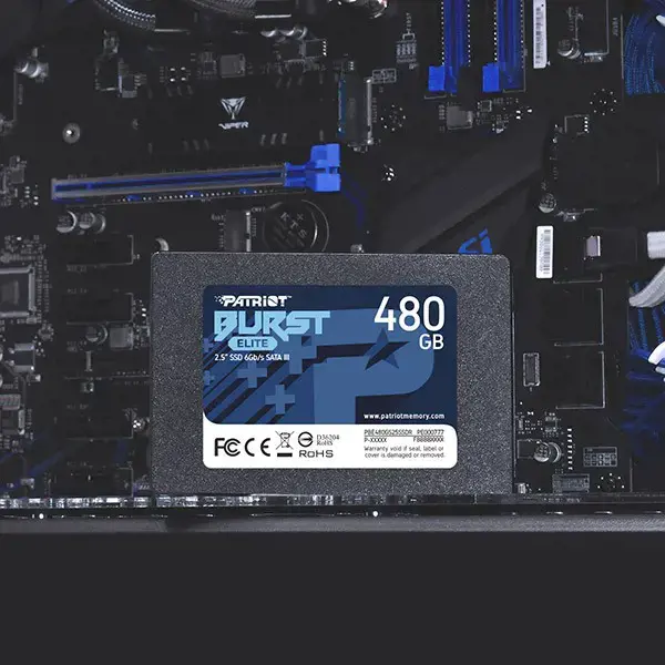 SSD diskas PATRIOT MEMORY Burst Elite 480 GB, 2.5", Serial ATA III