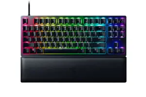 RAZER Huntsman V2 klaviatūra be klavišų, violetinės spalvos jungiklis - JAV išdėstymas