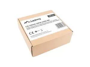 LANBERG HDMI v2.0 M/M kabelis 40 m optinis AOC juodas