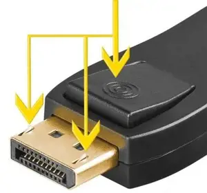 "Goobay" 51719 DisplayPort/HDMI™ adapteris 1.1, paauksuotas