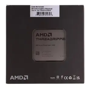 AMD CPU Desktop Ryzen Threadripper 7980X (64C/128T,5.1GHz Max,321MB,350W,SP6) box