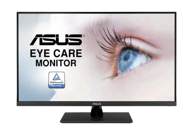 Monitorius ASUS VP32AQ, 80 cm (31.5"), 2560 x 1440 pixels, Wide Quad HD+, 5 ms, Black
