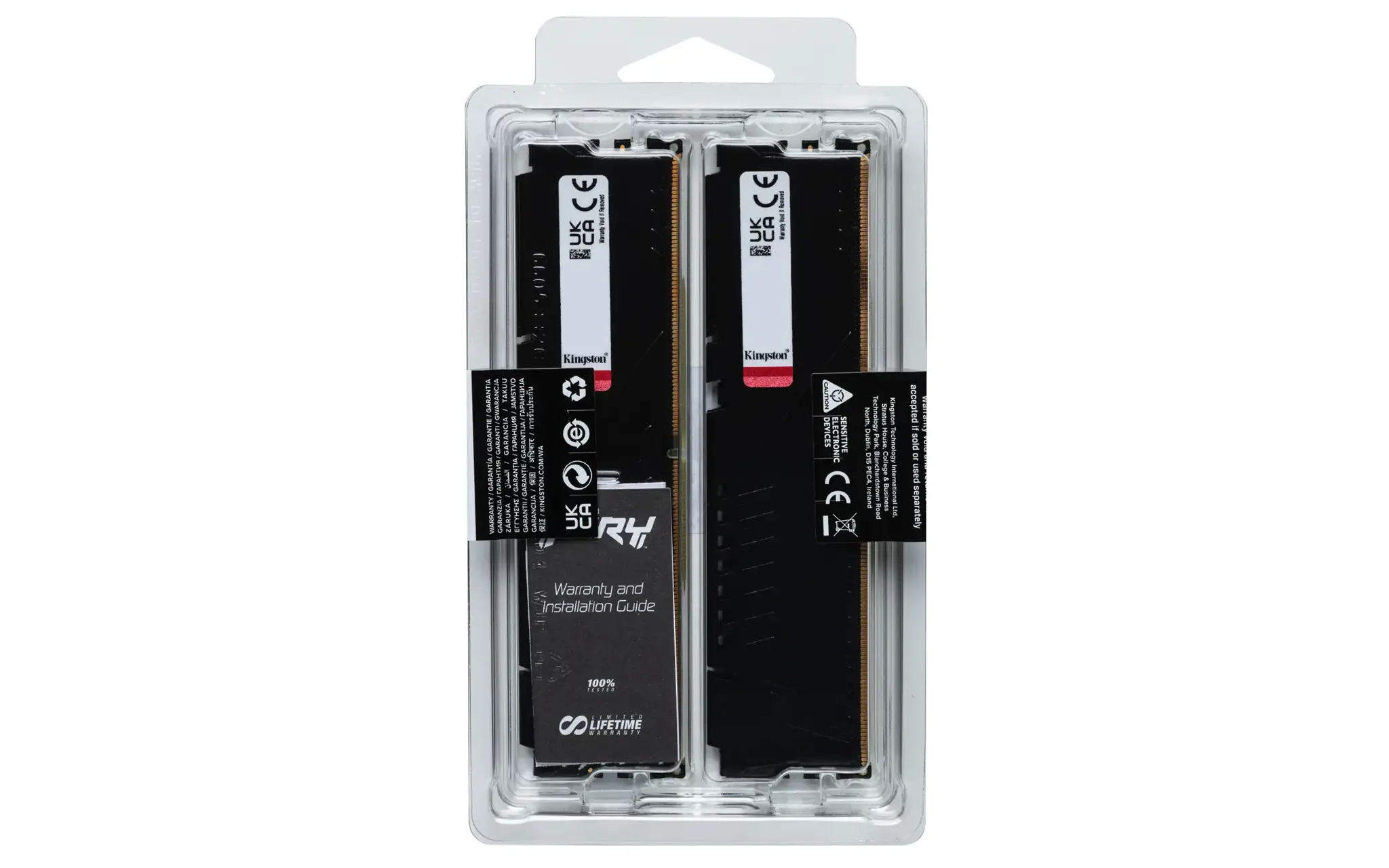 Kingston Technology FURY Beast 32GB 6000MT/s DDR5 CL30 DIMM (Kit of 2) Black EXPO, 32 GB, 2 x 16 GB, DDR5, 288-pin DIMM, Black
