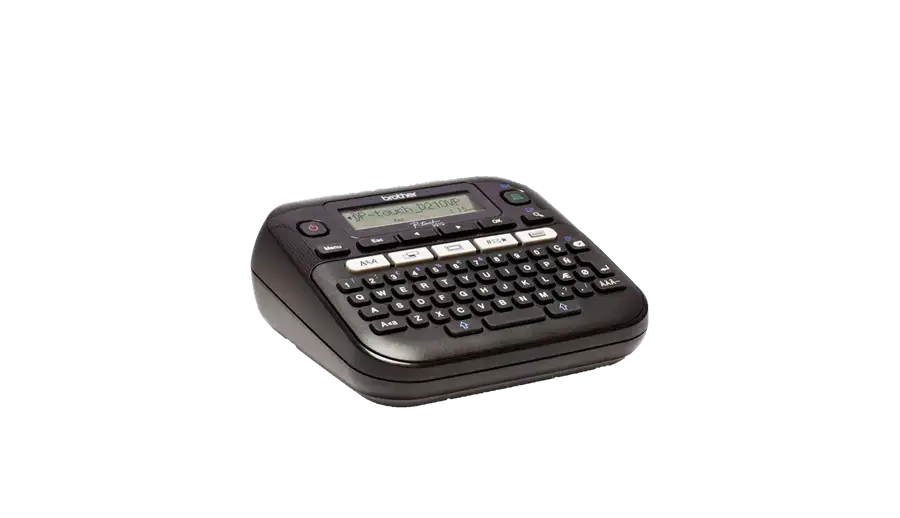 Brother PT-D210VP, QWERTY, terminis perkėlimas, 180 x 180 DPI, 20 mm/s, AAA, juoda