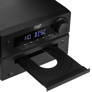 Adler AD 1917 HI-FI Tower Bluetooth/ CD/ USB/ FM Radio Black