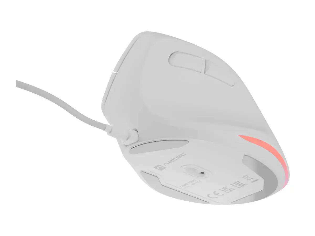 Genesis | Mouse | Natec Crake 2 Pro | Wired | White