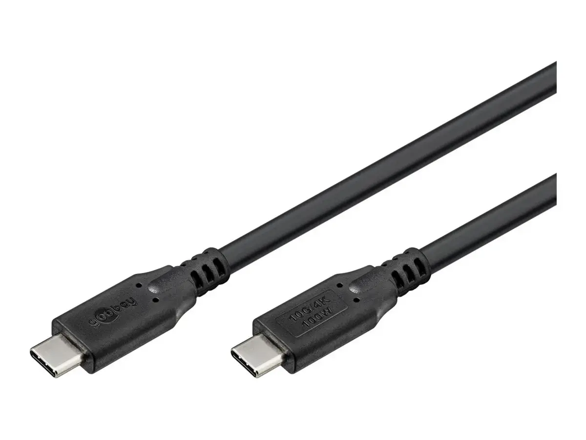 Goobay | USB-C Cable, USB 3.2, 100 W, 10 Gbit/s, Power Delivery, 2 m