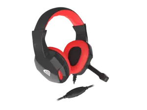 NATEC NSG-1437 GENESIS GENESIS Žaidimų ausinės ARGON 110 Stereo Black-Red