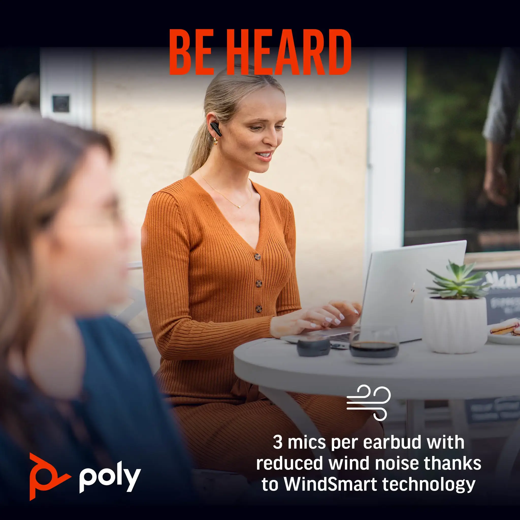POLY Voyager Free 60+ UC M Carbon Black Earbuds +BT700 USB-C Adapter +Touchscreen Charge Case, Wireless, Calls/Music, Headset, Black