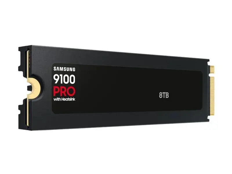 SSD diskas Samsung 9100 PRO With Heatsink 8 TB, M.2 2280, PCIe 5.0 x4, NVMe 2.0