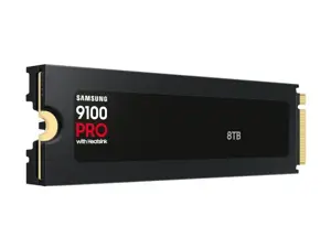 SSD diskas Samsung 9100 PRO With Heatsink 8 TB, M.2 2280, PCIe 5.0 x4, NVMe 2.0