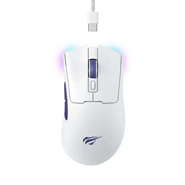 Havit MS966WB - gaming wireless mouse, white