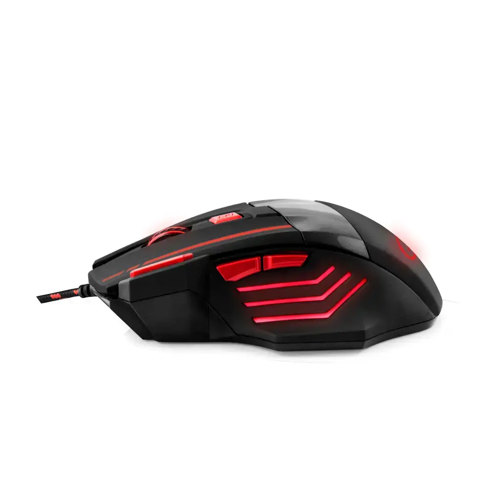 ESPERANZA EGM201R WIRED MOUSE FOR GAMERS 7D OPT. USB MX201 WOLF RED