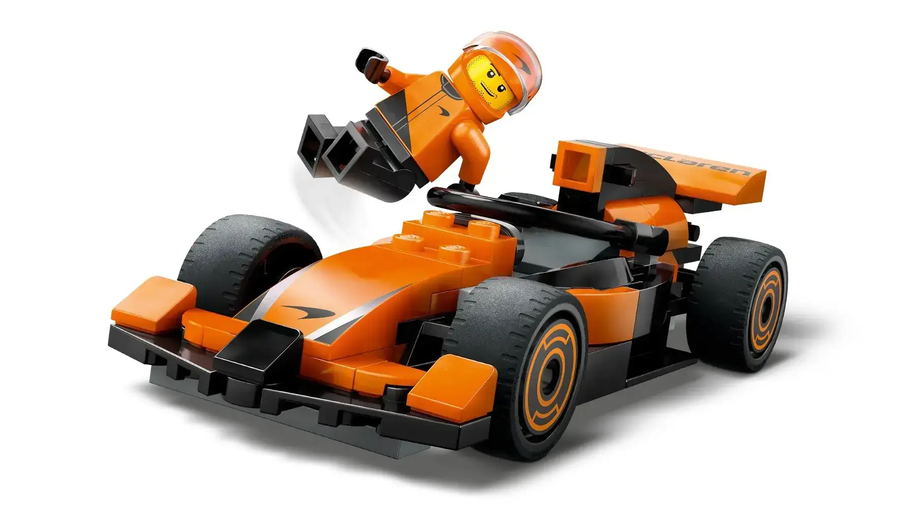 LEGO CITY 60442 F1 Driver with McLaren Race Car