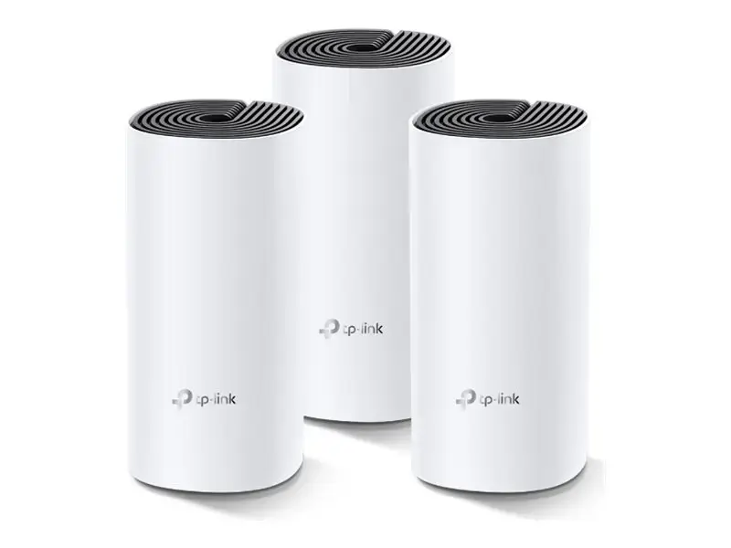 "TP-LINK AC1200 Whole-Home Mesh Wi-Fi" sistema "Qualcomm" procesorius 867Mbps 5GHz+300Mbps 2,4GHz 2 Gigabit prievadai 2 vidinės antenos