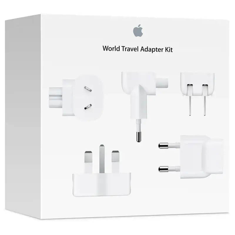 "Apple" kelioninių adapterių rinkinys "World Travel Adapter" (2015 m.)