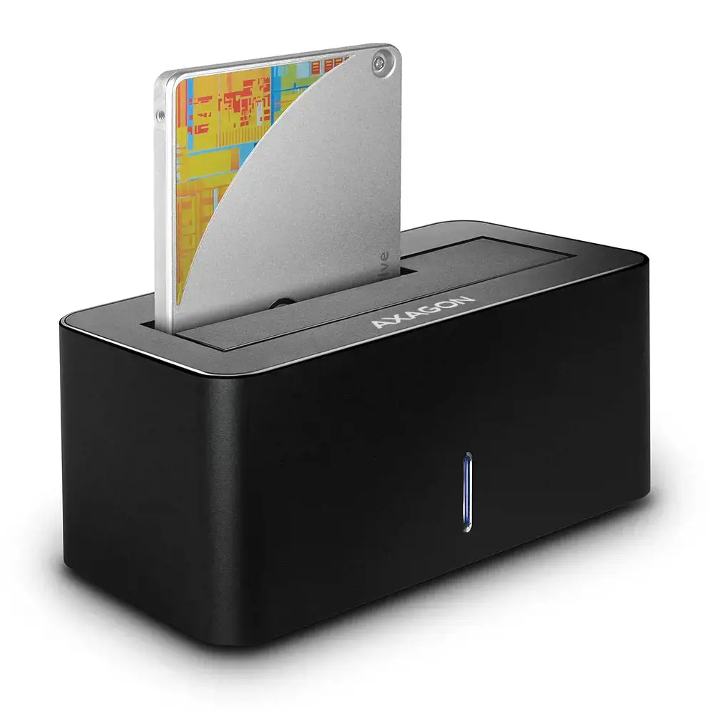 AXAGON ADSA-SN USB3.0 - 1x SATA 6G HDD doko stotelė, juoda