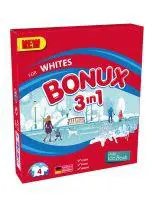 Skalbimo milteliai BONUX White, Polar Ice Fresh, 4 skalb./300g.