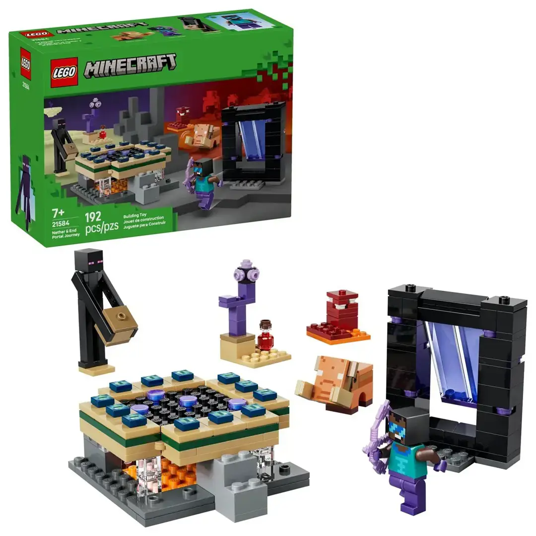 LEGO MINECRAFT 21584 Nether and End Portal Journey