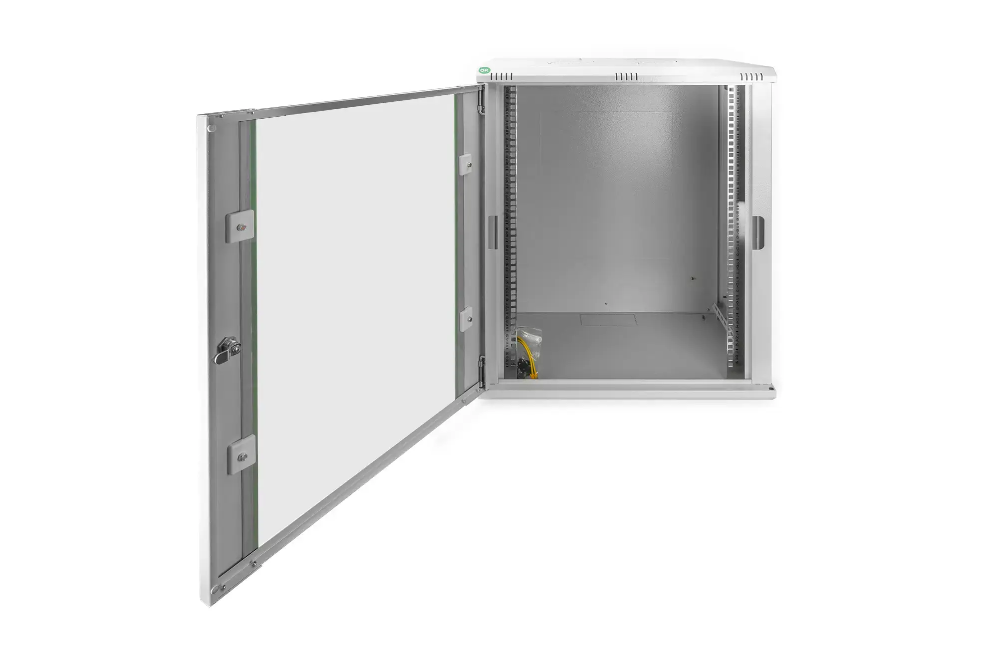 ATX pusiau bokštinė dėžė Digitus Dynamic Basic Grey