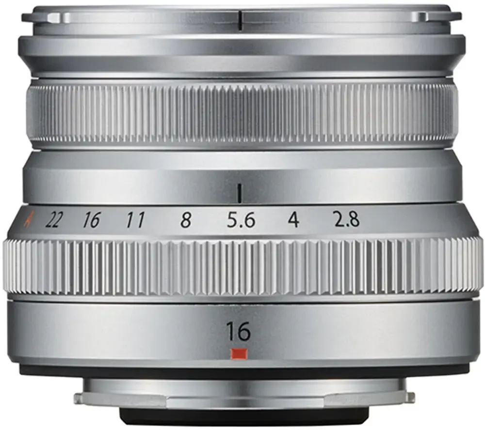 FUJIFILM FUJINON XF 16mm F2.8 R WR(Sidabrinis)