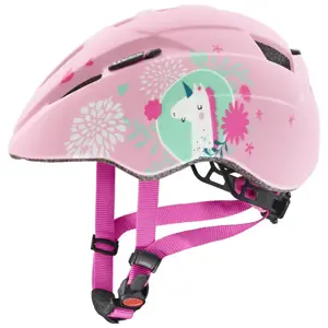 UVEX Kid 2 CC kids bike helmet 46–52 cm, pink unicorn matt
