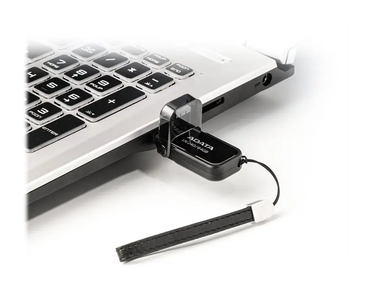 ADATA UV240 USB atmintinė 64 GB USB Type-A 2.0 Black