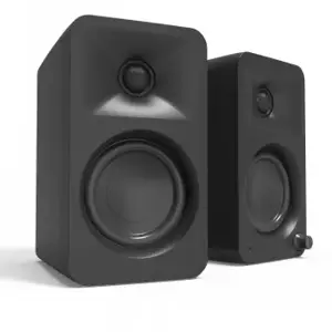 KANTO AUDIO 100W POWERED REFERENCE DESKTOP SPEAKERS WITH BLUETOOTH - BLACK, PAIR (INCLUDES TYPE C P…