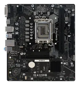 Mainboard BIOSTAR H610MHD D5 Intel H610 LGA 1700 micro ATX RAM DDR5-SDRAM 2xSlots H610MHDD5