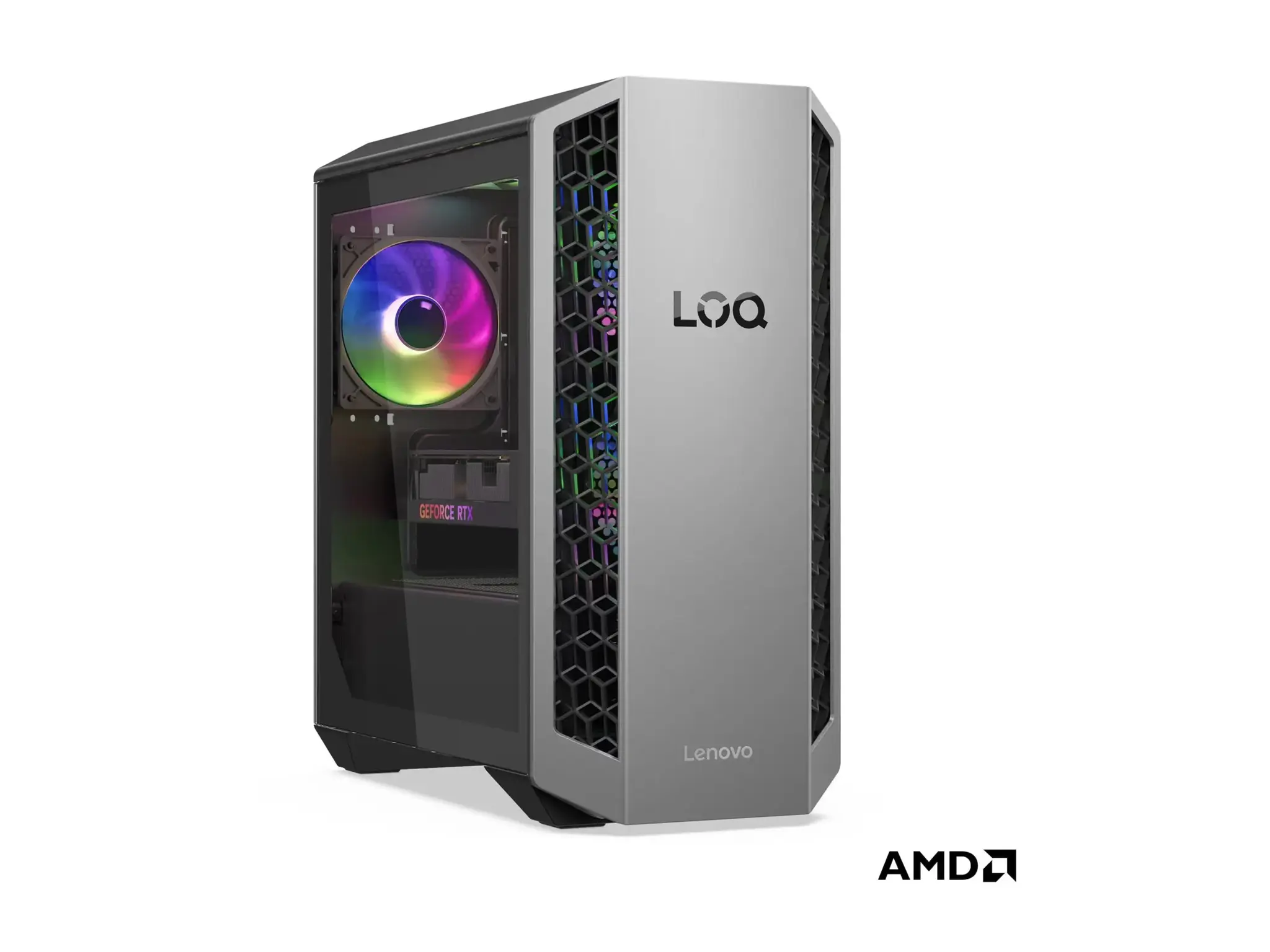 Lenovo LOQ Tower 26ADR10 AMD R7 8745HX/32GB/1TB/NVIDIA GF RTX 5060 Ti 16GB/WIN11 Home/2Y Warranty | Lenovo
