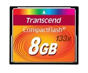 TRANSCEND CompactFlash 8GB Card MLC