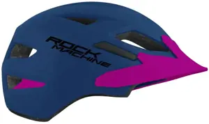 Apsauginis šalmas Rock Machine Fly, mėlynos ir violetinės spalvos, XXS/XS (47-52 cm)