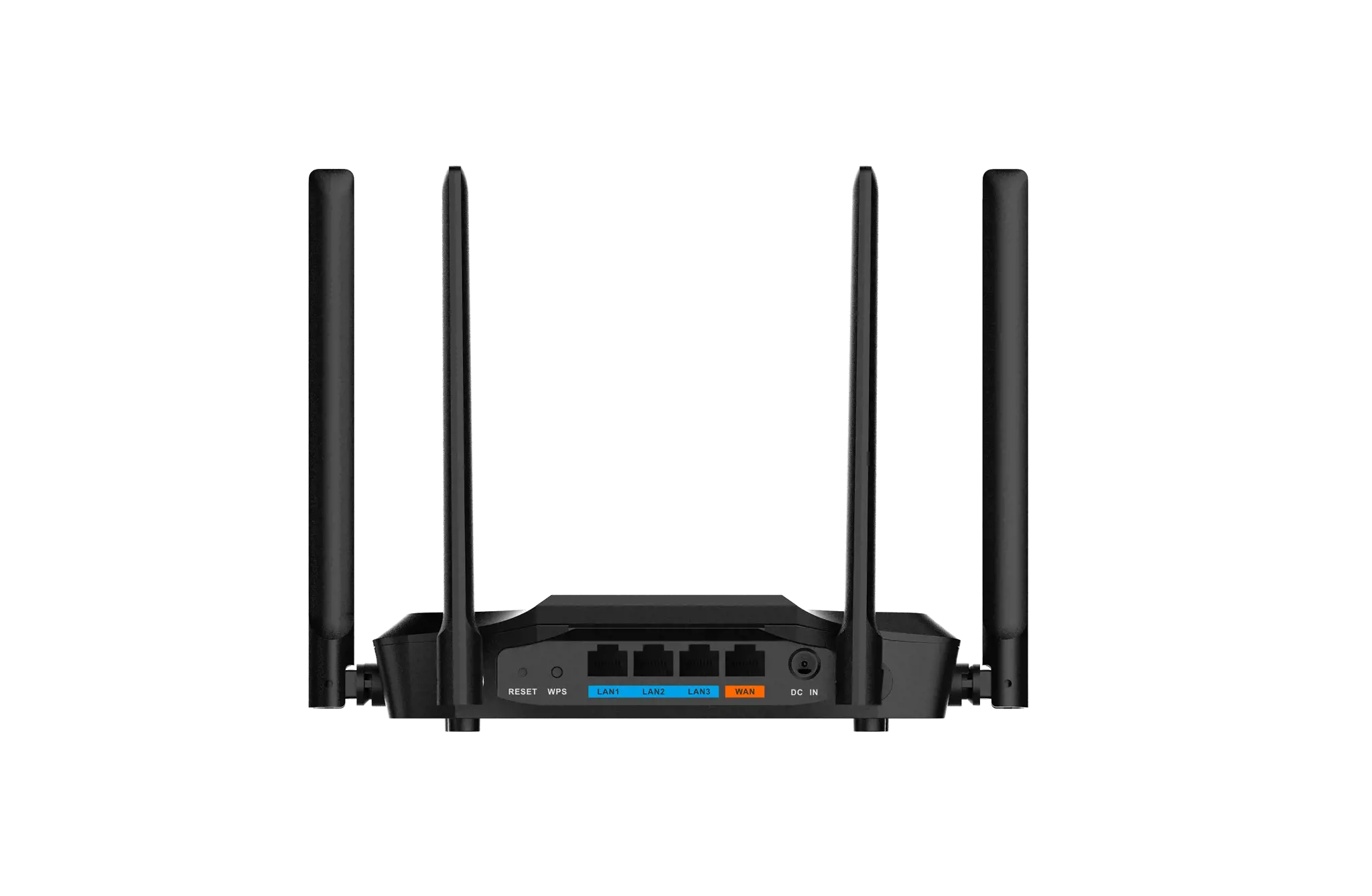 Dahua Technology AC12 AC1200 belaidis maršrutizatorius, "Wi-Fi 5" (802.11ac), dviejų dažnių (2,4 GHz / 5 GHz), Ethernet LAN, juodas, stalinis maršrutizatorius